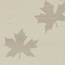 Натуральные обои с рисунком Листья Cosca Gold Арабеско Фьоре 6 0,91x10